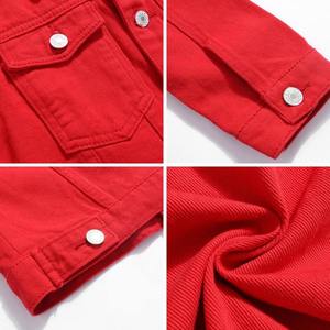 เสื้อแจ็คเก็ตเดนิมบางสีพื้น ลด 5% ไซส์ S-3XL สำหรับผู้หญิง สไตล์เกาหลี สีลูกกวาด แขนยาว เหมาะสำหรับฤดูใบไม้ผลิและฤดูใบไม้ร่วง ขายส่ง - Product Image 6