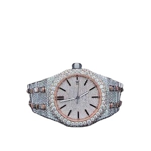 นาฬิกา VVS Moissanite สำหรับผู้ชายเครื่องทดสอบเพชรแบบเม็ดเย็นสำหรับผู้ชายนาฬิกาควอตซ์แบบฮิปฮอป - Product Image 1