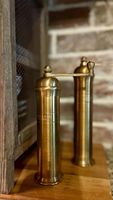 Ensemble de 2 moulins à poivre de haute qualité pour accessoires de cuisine, résistants à l'eau, moulins à épices manuels durables