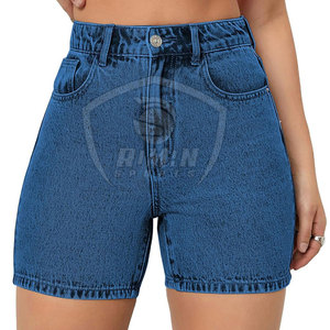 Shorts de Mezclilla para Mujer, Último Estilo, Diseño Personalizado, Servicios OEM, Precio Bajo, Shorts de Mezclilla de Moda para Mujer - Product Image 5