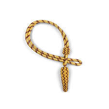 Adorno de Espada de Caballería Personalizado y Duradero con Borlas de Ganchillo y Pedrería para Prendas y Uso DIY - Product Image 1