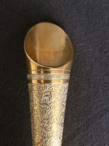 Vases modernes en laiton et en cuivre de haute qualité pour table, lot de quatre petits vases à fleurs, centres de table pour mariage - Product Image 5