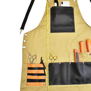 Perfect Chef Uniform Bib Kitchen Custom <b>Apron</b> Nylon /Polyester Barber Canvas <b>Aprons</b> Men <b>Work</b> <b>Apron</b> with Tool Pockets - Product Image 6