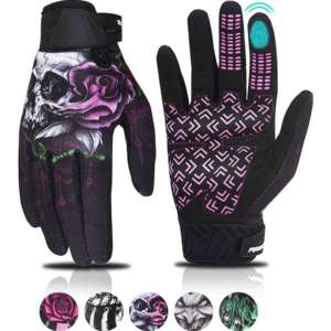 Gants de cyclisme personnalisés à doigts entiers, compatibles écran tactile, pour VTT, antidérapants, respirants, pour hommes et femmes - Product Image 1