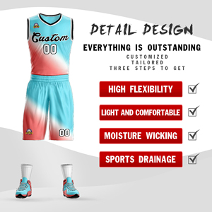 Meilleure tenue de sport de basketball pour hommes, dernière collection, en polyester léger et respirant, avec logo imprimé par sublimation, service OEM Pakistan - Product Image 2