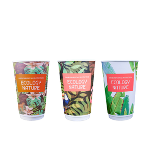 Vaso de Café Desechable Ecológico Premium de 8 oz, Estilo de Doble Pared, Vasos de Un Solo Uso - Product Image 6