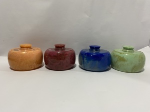 Contenedores de Almacenamiento de Alimentos Herméticos Ovalados Modernos de Lujo, Juego de 2 Piezas para Cereales, con Tapa Fácil de Abrir, Bandeja de Resina, Almacenamiento de Cocina - Product Image 4