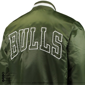 Blouson Bomber Unisexe Premium Personnalisé en Satin Formel avec Lettres, Camouflage, Patchwork et Motifs en Relief, Coupe Ample, Imperméable et Respirant, Printemps - Product Image 5