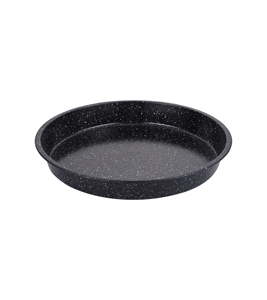 Moule à gâteau rond en acier au carbone de qualité supérieure avec revêtement antiadhésif multi-couches en granit, compatible four et distribution uniforme de la chaleur - Product Image 1