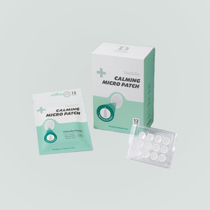 แผ่นมาส์กหน้าเกาหลี Glass Skin Dailydeul Calming Micro Patch 4 มก. x 12 แผ่น 10 ชิ้น 1 กล่อง สีชมพู บรรจุในซอง - Product Image 5