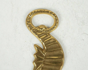 Luxurious Fish Shape Bottle Opener Castes Embossed Designing Brass Bottler Opener Heavy Duty Vintage <b>Wine</b> and Beer Accessory - Product Image 6