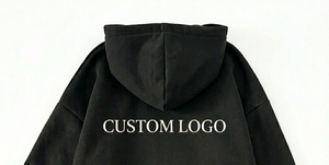 Sudadera con Capucha Extra Grande con Logotipo Personalizado, Color Sólido, Tejido de Algodón, Hombros Caídos, Manga Larga, Ropa de Otoño - Product Image 4