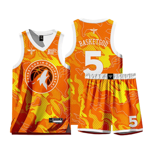 Camiseta de Baloncesto Reversible Personalizada para Hombre, 100% Poliéster, Secado Rápido, Sin Mangas, Transpirable, Estampada, Personalizada para Equipo - Product Image 1