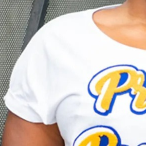 Pretty Poodle Tee <b>White</b> <b>Women's</b> Graphic Print T-<b>Shirt</b> Casual <b>Short</b> <b>Sleeve</b> Crew Neck Fashion Top Trendy Streetwear Custom Apparel - Product Image 2