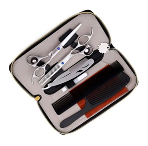 Tijeras de Peluquería de 5.5/6.0 Pulgadas en Oferta, Tijeras de Peluquería Económicas, Tijeras de Entresacar para Barbería, Juego de Herramientas de Corte de Pelo - Product Image 1