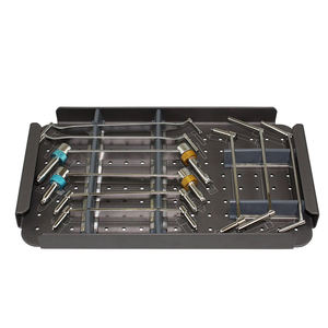 Premium Manual Orthopedic Bone Fracture Repair Instrument Set with <b>Locking</b> Plates and Multi Tier Sterilization Container <b>Box</b> - Product Image 5