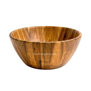 Bol en bois naturel à motifs variés, lavage à la main uniquement, écologique, antibactérien, compatible lave-vaisselle, compatible micro-ondes, compatible four - Product Image 6