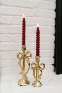 Golden Aluminium <b>Candlestick</b> <b>Holder</b> Handmade Customized Metal Candle <b>Holder</b> For Home & Event Decoration Christmas Candle <b>Holders</b> - Product Image 6