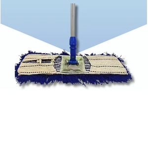 Ensemble de serpillères humides Hulk avec manche durable et tête de serpillère absorbante, adapté au nettoyage quotidien des sols domestiques, des bureaux et commerciaux - Product Image 1