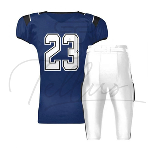 Jersey de Fútbol Americano Personalizado con Letras y Números Cosidos, Uniforme de Fútbol Americano para Práctica para Adultos y Jóvenes - Product Image 4