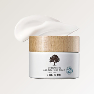 Crème anti-âge coréenne K-Beauty Rootree Mobi Therapy Age Defy Eye Cream 20g Fabriquée en Corée Unisexe Cernes - Product Image 1