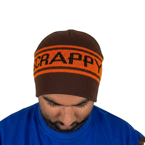 Bonnet en jacquard confortable 100 % acrylique, design tendance, prix de gros, idéal pour l'hiver - Product Image 1