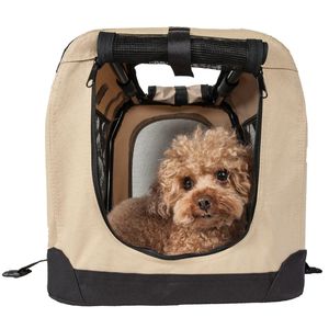 Trasportino per Animali Domestici Vista 360 con Funzione Pieghevole e Cerniera per Trasportare il Tuo Amico Peloso - Product Image 2