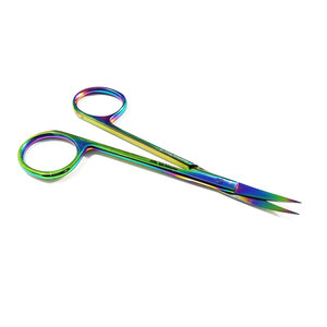 Tijeras Iris Manuales de Alta Calidad, Acero Inoxidable Duradero, Certificación CE, Instrumento Quirúrgico, Tijeras de Corte de Precisión Reutilizables - Product Image 1