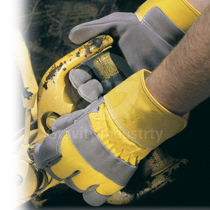 ถุงมือทำงานหนังกันบาดแบบกำหนดเองสำหรับมืออาชีพ คุณภาพสูง ยืดหยุ่น ทนทาน ผลิตในปากีสถาน ปรับแต่งได้ MOQ ต่ำ ดีที่สุด - Product Image 6