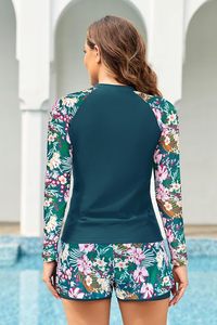 เสื้อรัดรูปแขนกุดสำหรับผู้หญิงมืออาชีพ ป้องกันรังสียูวี เหมาะสำหรับเล่นเซิร์ฟ ว่ายน้ำ วิ่งออกกำลังกาย และฟิตเนส - Product Image 2