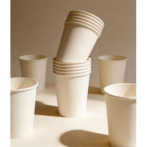 Vaso de Papel Desechable de Doble Pared, Ecológico, Compostable, Recubierto de PE, de Grado Alimenticio, con Precio Económico - Product Image 5