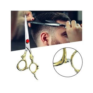 Tijeras de Barbero, Tijeras Profesionales para Cortar el Cabello, Tijeras para Recortar el Cabello, Tijeras de Entresacar para Barbero, Tijeras de Peluquería - Product Image 3