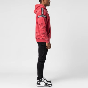 Hoodie Homme Hiver Couleur Unie Effet Délavé – Meilleure Vente Prix de Gros – Confortable, 100% Polyester Polaire, Écologique et Respirant - Product Image 4