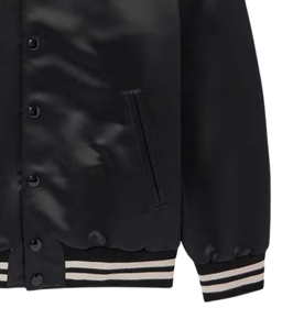 เสื้อแจ็คเก็ตเบสบอลแบบ Letterman สำหรับผู้ชาย ไซส์ใหญ่ ระบายอากาศได้ดี ผลิตจากโพลีเอสเตอร์ 100%  แบบกำหนดเองได้  สำหรับโรงเรียนมัธยมปลาย/วิทยาลัย - Product Image 5