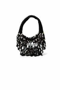 Bolso de mano elegante hecho a mano con cuentas para bodas y fiestas, OEM ODM, MOQ bajo disponible - Product Image 5