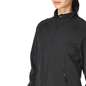 2026 New Women's Windproof Stand Collar <b>Thin</b> Zipper Softshell <b>Jacket</b> Breathable <b>Waterproof</b> Custom Front Logo High Quality - Product Image 5