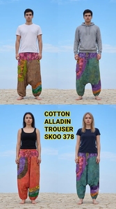 Pantalones Sama Om Aladdin de Algodón para Invierno, a la Moda, Holgados, Vintage, Ecológicos, Transpirables, Lavados, de Alta Calidad, para Hombre y Mujer - Product Image 4
