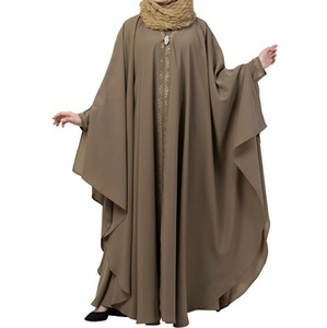 Abaya pour femmes de style Dubaï, prix bas, best-seller, nouvelle conception, robe Abaya musulmane pour femmes, manches longues, respirante - Product Image 1