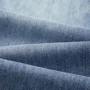 Custom Logo Light Blue Color <b>Denim</b> Jeans Pants <b>For</b> <b>Men's</b> Clothing Midweight Casual Regular Fit Streetwear Sweatpants - Product Image 4