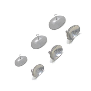 แผ่นปิดตาสแตนเลสคุณภาพโรงพยาบาล สำหรับป้องกันดวงตาระหว่างการรักษาทางจักษุวิทยา - Product Image 6