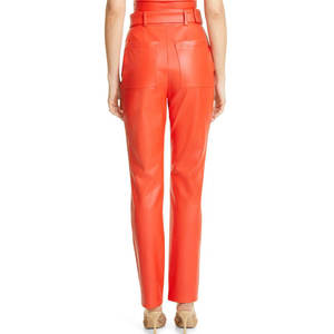 Pantalones de Cuero para Mujer, Diseño 2026, Más Vendidos, Fabricante Pakistaní, Estilo Único - Product Image 4