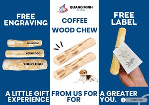 Bâton à mâcher durable et écologique en bois d'arbre à café pour chien, jouet naturel pour animaux de compagnie, idéal pour les mâcheurs agressifs, pour des dents plus résistantes - Product Image 6