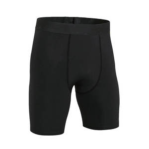 <b>Men</b> <b>Compression</b> <b>Shorts</b> for MMA Boxing Martial Arts Training Polyester Spandex Quick Dry Performance Tight <b>Shorts</b> Elastic Waist - Product Image 2