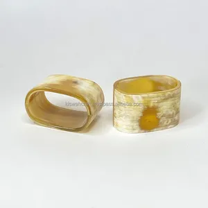 แหวนผ้าเช็ดปากสไตล์วินเทจอเมริกัน ดีไซน์สร้างสรรค์ ทนทาน เป็นมิตรกับสิ่งแวดล้อม เหมาะสำหรับตกแต่งโต๊ะอาหารในงานเลี้ยงอาหารค่ำ งานแต่งงาน และโรงแรม - Product Image 4