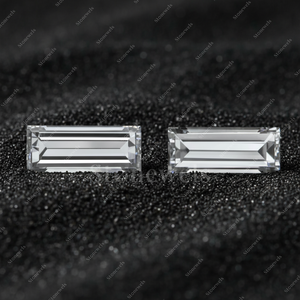 ทรงเหลี่ยมเพชรสำหรับตกแต่ง VS1 1CT-4CT ได้รับการรับรองจาก CVD HPHT หลวมสีแฟนซีขายส่ง - Product Image 3