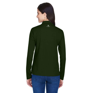 Polo pour femme en coton respirant, motif uni, manches courtes, tricoté, décontracté, boutonné, pour l'été 2026 - Product Image 3
