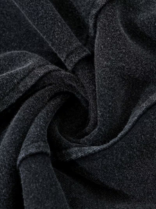 Loose Formal High Waist Sweatpants Trouser Pants in Acid Wash Dark Gray 100% Cotton No Prints/Text Everyday Wear bangladesh - Product Image 5