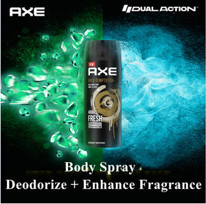 AXE Gold Temptation Body Spray Aroma Oro Ámbar y Vainilla 135ml - Product Image 3