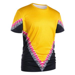 เสื้อผ้าออกกำลังกายผู้ชาย ผ้าแห้งเร็ว ยืดหยุ่นสูง เสื้อกีฬาแขนสั้นรัดรูป เสื้อยืดออกกำลังกายผู้ชาย - Product Image 2