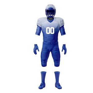 Uniforme de Fútbol Americano Sublimado Personalizado de Alta Calidad, Conjunto de Jersey y Pantalones, Absorbe la Humedad, Ropa Deportiva Resistente para Equipos - Product Image 2